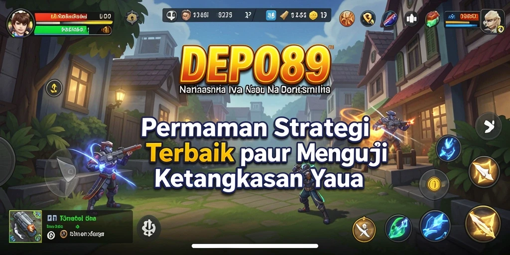 Screenshot utama DEPO89 menampilkan momen seru dalam gameplay strategi.