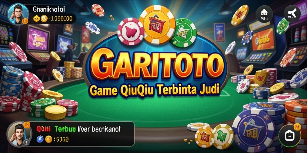 Screenshot GARITOTO dengan tampilan gameplay QiuQiu yang menarik.