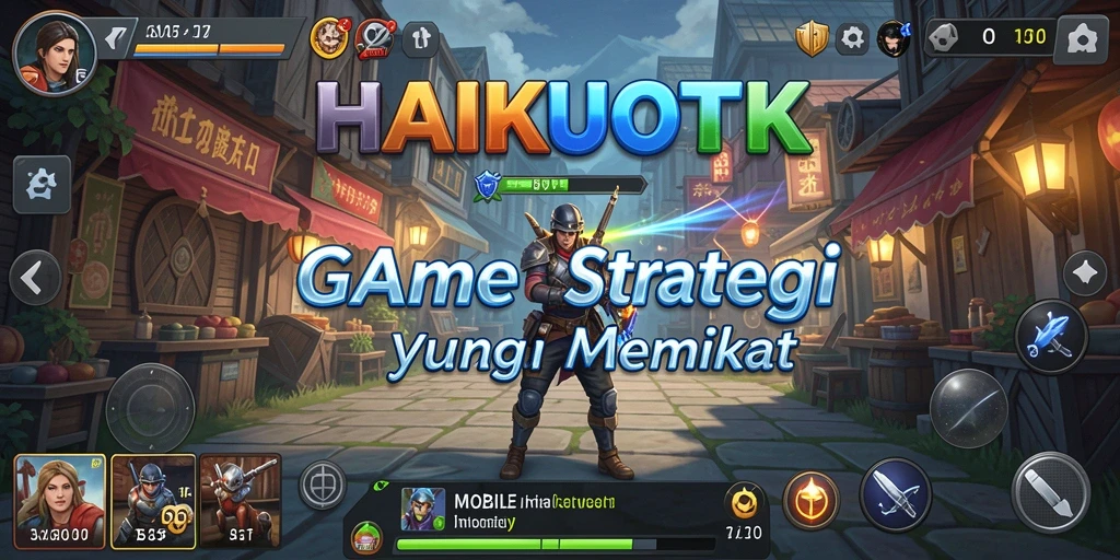 Tampilan gameplay SLG yang dinamis dan interaktif di HAIKUOTK.