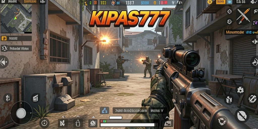 Gameplay seru KIPAS777 dengan aksi tembak menembak yang mendebarkan.