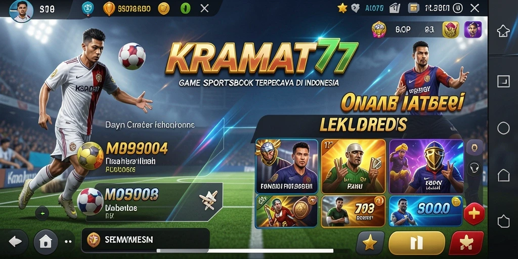 Tampilan menarik dari gameplay KRAMAT77 dengan taruhan olahraga.