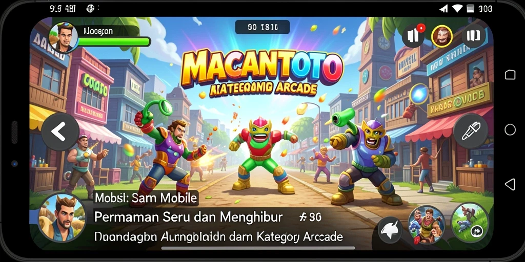 Gameplay seru dan berwarna-warni dari MACANTOTO yang mendebarkan.