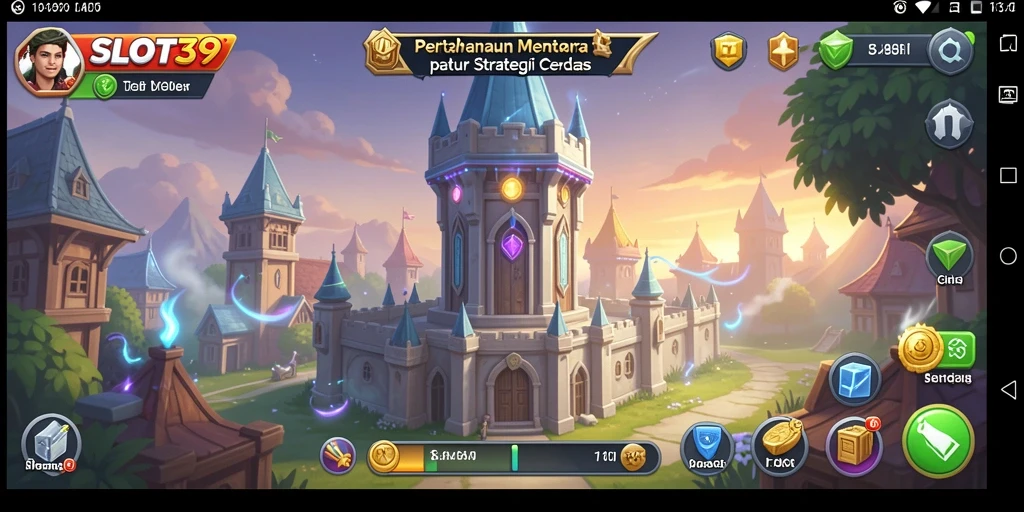 Gameplay SLOT39 menampilkan strategi Tower Defense yang menarik.